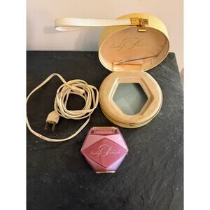Vintage Lady schick razor Hat box case tested and works